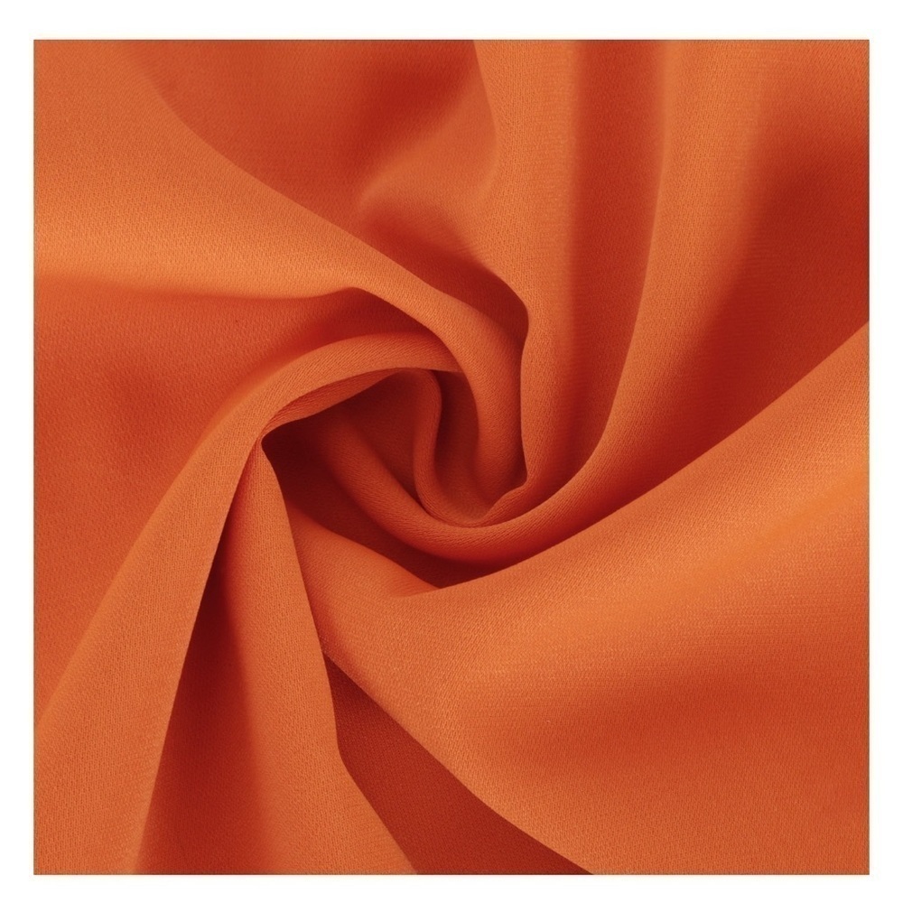 Beautiful puff sleeve orange tie blouse - Picture 4 of 6